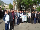 مراسم کوهپیمایی بمناسبت هفته سلامت با شعار سر آغازی سلامت ،آینده ای سلامت