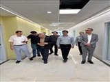 بازدید معاون توسعه مدیریت و منابع دانشگاه علوم پزشکی تبریز از طرح‌های عمرانی شبکه بهداشت و درمان شهرستان مرند