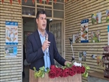 بمناسبت گرامیداشت هفته سلامت[۱تا۷اردیبهشت ماه] زنگ سلامت با شعار " سرآغازی سلامت  ،آینده ایی امید بخش "در مدرسه صدیقه کبری