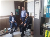 حضور مدیر   شبکه بهداشت و مرکز بهداشت شهرستان در واحد سلامت روان  به مناسبت فرا رسیدن هفته سلامت روان و تبریک هفته روان