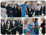 تبریک  گروه سرود بنات‌الرضا پایگاه نساء السادات به مناسبت سالروز ولادت حضرت زینب (س) و روز پرستار،با حضور در بخش کودکان و اورژانس بیمارستان امام خمینی (ره) شهرستان عجب شیر