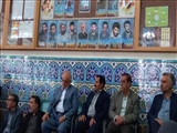 برپایی میز خدمت در مصلای نماز جمعه شهرستان اهر