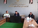 جلسه هماهنگی برگزاری پیاده روی خانوادگی به مناسبت سوم خرداد،هفته جوانی جمعیت و مبارزه با دخانیات