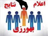 اعلام نتایج نهایی پذیرش بهورز