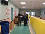 بازدید رئیس دانشگاه علوم پزشکی تبریز از بیمارستان امام حسین(ع) شهرستان هریس