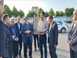 بازدید ریاست دانشگاه علوم پزشکی تبریز از مراکز درمانی و آموزشی شهرستان اهر