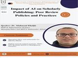 برگزاری وبینار تاثیر هوش مصنوعی بر نشر علمی :اصول و سیاست های داوری در دانشگاه علوم پزشکی تبریز