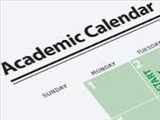 Academic calendar